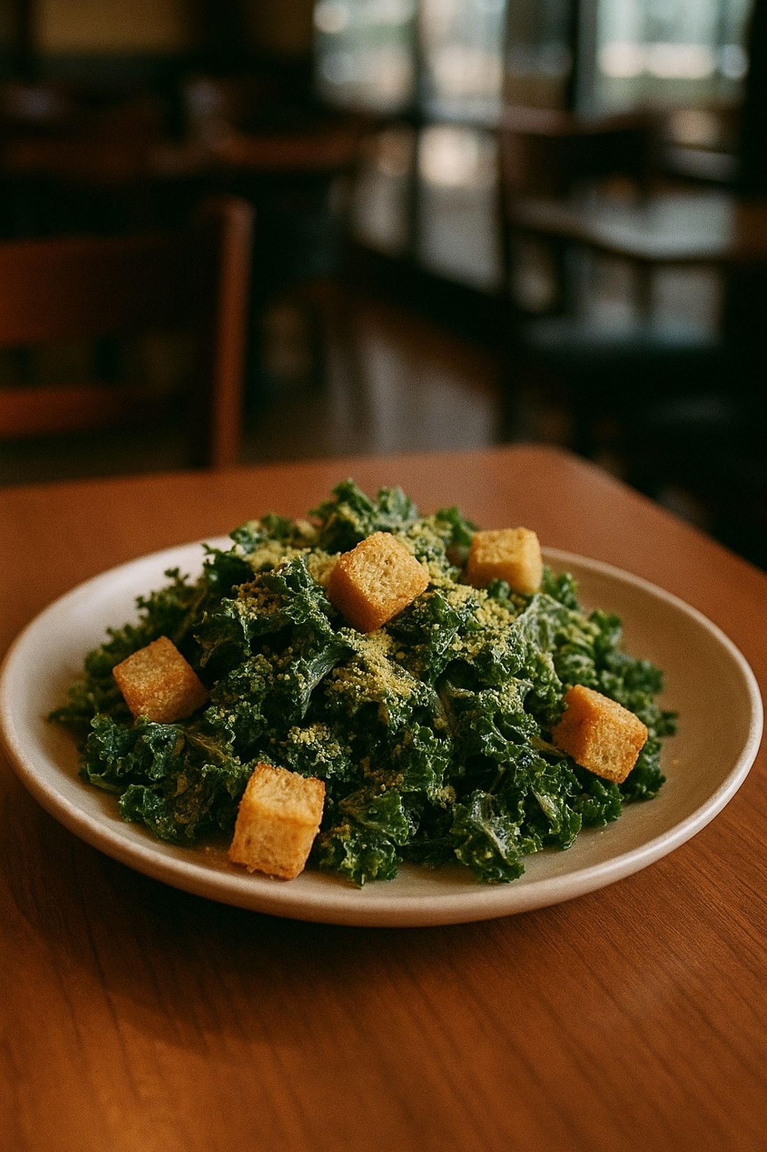 Vegan Kale Caesar.